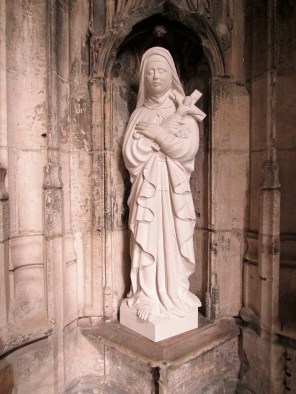 카시아의 성녀 리타_photo by FredSeiller_in the Church of Saint-Maclou in Rouen_France.jpg